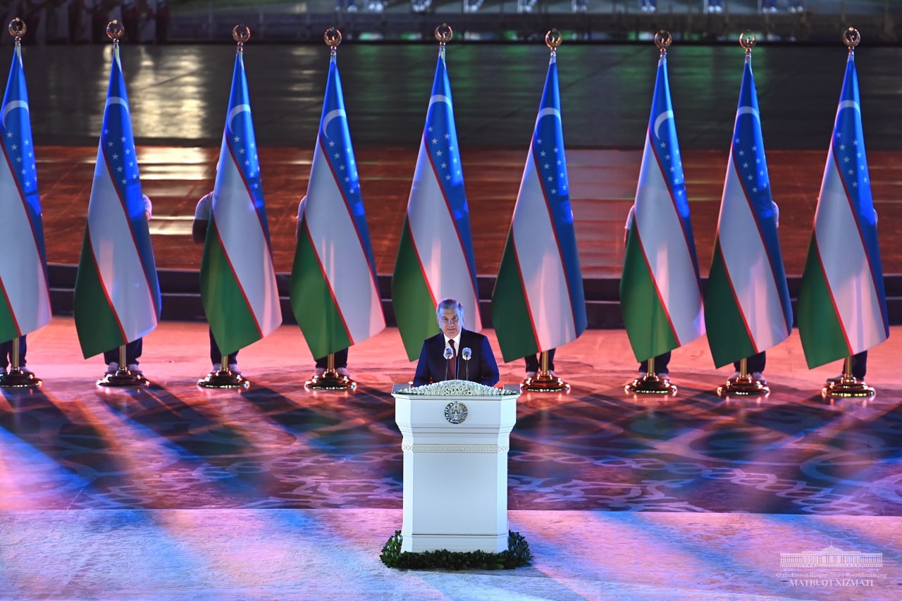 Выступление Президента Шавката Мирзиёева на торжественной церемонии, посвященной Дню молодежи