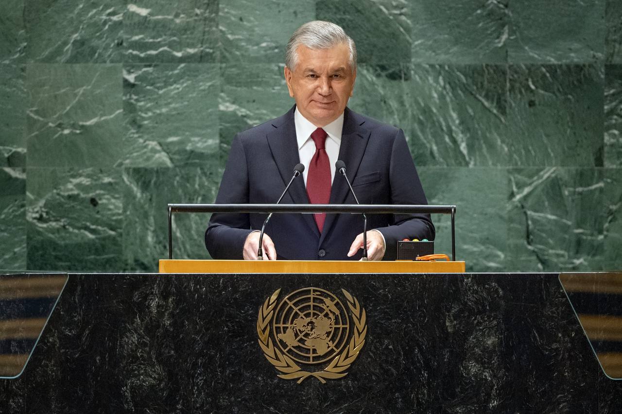 The President of Uzbekistan addressed the 78th session of the UN General Assembly