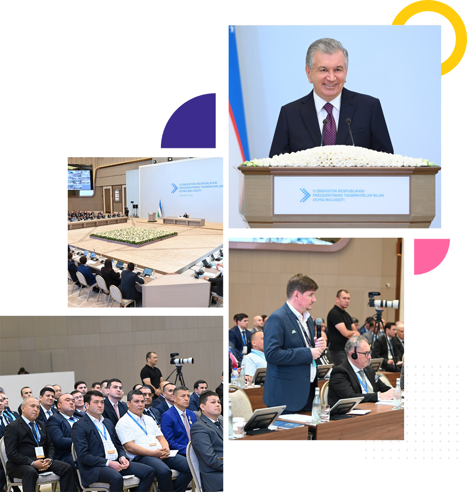 Proposals for 100 investment projects within the framework of the "Open Dialogue" of the President of the Republic of Uzbekistan with entrepreneurs